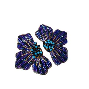 ต่างหูปักด้วยมือต่างหูลูกปัดหลายแบบตามสั่งสำหรับผู้หญิงเครื่องประดับสำหรับปาร์ตี้ในราคาที่ดีที่สุดต่างหูลูกปัด - Product Image 1