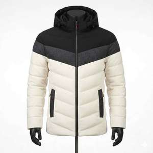 Men's Stand Collar Winter Best Quality <b>Cheap</b> Price OEM Service Customized Manufacture Design Wholesale Men <b>Puffer</b> <b>Jacket</b> - Product Image 1