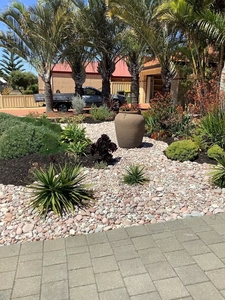 Galets et pavés naturels roses de qualité supérieure, idéaux pour les allées de jardin, l'aménagement paysager et les designs de revêtements décoratifs du sol - Product Image 6