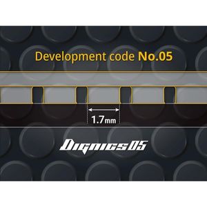 OFERTA: Goma de Tenis de Mesa Dignics 05 06040 con Esponja de Resorte X de Alta Tensión, Optimizada para Velocidad y Efecto, para Juego Ofensivo, Japón - Product Image 5