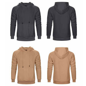 Wholesale Custom Mens Cotton Hoodies for US Streetwear Brands with drop shoulder Low MOQ private label - Product Image 6