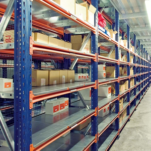 산업용 강철 선택적 팔레트 랙 중량급 창고 선반 시스템 5단 선반 - Product Image 2