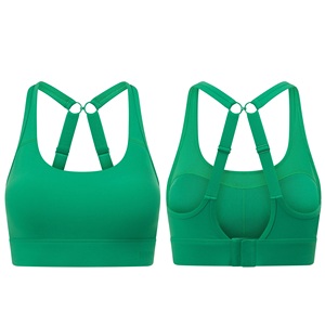 Cross-border Foreign Trade Single-layer Plus-size Breathable No-pad No-wire High Support Vest Bra for Sports and Sleep - Product Image 5