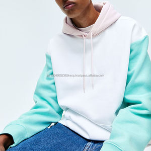 OEM de alta calidad Puff impresión de pantalla parche bordado trabajo capucha canguro bolsillo algodón de gran tamaño Streetwear sudaderas con capucha - Product Image 5