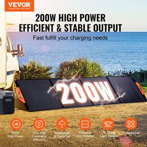 Kit di caricabatterie per pannello solare monocristallino ETFE pieghevole 200W - Product Image 2