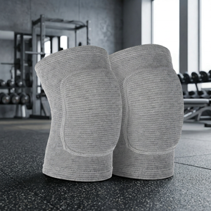 Genouillère d'extérieur en polyester réglable avec stabilisateur, protection complète, conception respirante, coussinet de gel rotulien et ressorts latéraux - Product Image 3