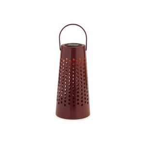 Farol de metal para velas con diseño perforado y asa de transporte, farol decorativo, recién llegado, decoración para el hogar y bodas - Product Image 1