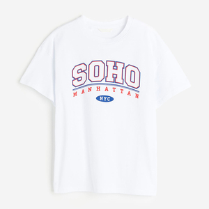 Camiseta de Mujer 100% Algodón con Logotipo Personalizado, Diseño Moderno y Estilo Urbano - Product Image 1