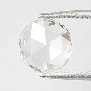 เพชรทรงกลมเจียระไนแบบโรสคัท น้ำหนัก 0.90 กะรัต เพาะเลี้ยงในห้องปฏิบัติการ สำหรับทำแหวน  มีเพชรเม็ดเดี่ยวทุกขนาด ราคาถูกจากผู้ผลิตในอินเดีย - Product Image 4