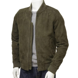 Men's Genuine Leather Jacket <b>Lined</b> Winter Vintage Biker Jacket Oversized Leather Motorcycle <b>Coat</b> Outwear - Product Image 5