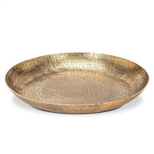 Plateau de service en laiton royal, décoratif, fait main, pour la maison, l'hôtel, le restaurant, les banquets, les mariages. - Product Image 6
