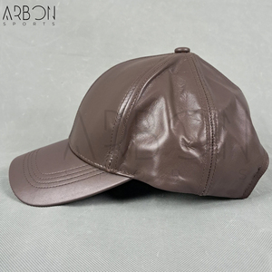 Casquettes en cuir 2026 avec doublure respirante, ajustement confortable, entièrement personnalisables, service OEM ODM, best-seller avec logo personnalisé - Product Image 2
