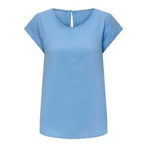 Camiseta de Manga Corta con Cuello Redondo, Lisa, Casual, Holgada, Unisex, para Verano, Venta al Por Mayor - Product Image 3