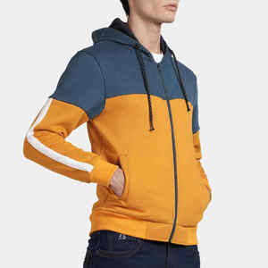 เสื้อฮู้ดดี้แบบซิปเต็มตัว ผลิตตามสั่ง OEM/ODM สำหรับทุกเพศ ผลิตจากผ้าฝ้าย 100% ป้องกันการเป็นขุย เหมาะสำหรับฤดูหนาว น้ำหนักผ้า 220 กรัม - Product Image 2