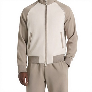 Conjunto Deportivo para Hombre, Chaqueta con Cierre Completo, Forro Polar, Ropa Deportiva Informal para Correr, Otoño Invierno - Product Image 4