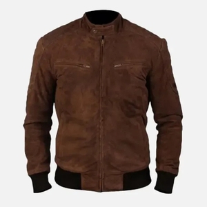 2026 High Quality Eco-Friendly Men's & Women's Winter <b>Suede</b> Leather <b>Jacket</b> with Customized Logo for Casual Street Fashion - Product Image 1