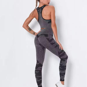Conjunto de Yoga 2025 para Mujer, Diseño de Camuflaje, Transpirable, de Alta Calidad, Conjunto de 2 Piezas para Yoga, con Logotipo Personalizado, Conjuntos Deportivos - Product Image 5