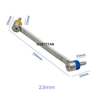 Universal <b>Drill</b> <b>Guide</b> Double <b>Drill</b> Sleeves 2.5mm/3.2mm Double Ended Veterinary Orthopedic Instrument by Dentavex - Product Image 3