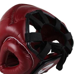 Protector de Cabeza de Boxeo Ajustable de Cuero de Primera Calidad, Hecho a Medida para Gemelos, Equipo de Seguridad Profesional para Kickboxing - Product Image 5