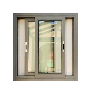 Ventana Corredera Moderna de Aluminio con Apertura Horizontal, Diseño Contemporáneo, Marco Blanco para Casa, Oficina, Cocina, Hospital - Product Image 3