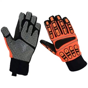 Guantes de Mecánico de Cuero Sintético Amara de Primera Calidad con Protección Contra Impactos, Forro Nomex, Certificación CE, Elásticos y Seguros - Product Image 1