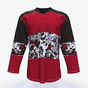 Camiseta de Hockey sobre Hielo para Jóvenes, Unisex, con Estampado Digital, 100% Poliéster, Precio Económico al por Mayor - Product Image 3