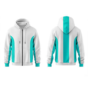 Sudadera con Capucha de Alta Calidad con Cierre Completo, Logotipo Personalizado, Ropa Deportiva Unisex para Hombres, Mujeres y Jóvenes, Chaqueta Deportiva con Capucha para Entrenamiento - Product Image 2