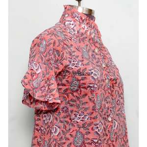 ชุดเดรสผ้าฝ้ายแท้ 100% ถักมือ ระบายอากาศได้ดี สไตล์เกาหลี สำหรับฤดูร้อนและฤดูใบไม้ผลิ เหมาะสำหรับใส่ทำงานหรือใส่ลำลอง แขนยาว คอกลม ลายดอกไม้ - Product Image 5