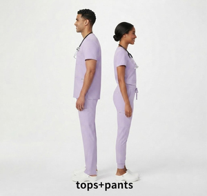 Nursing <b>Scrub</b> <b>Set</b> for Women Hospital Uniform Medical <b>Scrub</b> <b>Set</b> Wholesale Surgical <b>Scrub</b> Suit - Product Image 5
