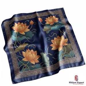 Custom Printed Bandana <b>Scarf</b> Premium Fabric White Label OEM ODM Textile Manufacturer Bali Custom Fabric Products Bulk Supply Low - Product Image 4