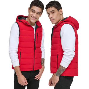Gilet matelassé personnalisé avec logo, gilets équestres, vêtements d'hiver décontractés, vêtements d'extérieur, veste rembourrée, manteau, gilets matelassés pour hommes - Product Image 2