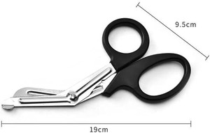 Ciseaux à pansements, Ciseaux de traumatologie, Ciseaux médicaux (lot de 2), Ciseaux d'infirmière de 7,5 pouces, Ciseaux chirurgicaux, Ciseaux pour infirmières, Urgence - Product Image 3