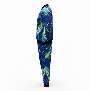 Ensemble de survêtement de football personnalisé pas cher 100% polyester, uniforme de club de football imprimé par sublimation 240g, séchage rapide, respirant, short - Product Image 3
