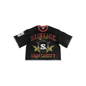 เสื้อกล้ามทรงบ็อกซี่สำหรับผู้ชายปี 2026 |   เสื้อครอปโอเวอร์ไซส์สไตล์วินเทจ ผ้าฝ้าย 100% |   เสื้อผ้าสตรีทแวร์โลโก้สั่งทำ OEM - Product Image 1