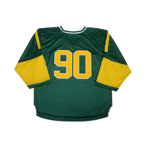 Maillot de hockey sur glace personnalisé en tissu mesh respirant avec logo brodé en twill et sublimation, uniforme d'équipe, vêtements de hockey, fabrication OEM - Product Image 5