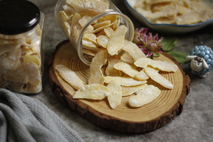 Tranches de gingembre de qualité supérieure, déshydratées naturellement, ingrédient aromatique sélectionné, parfait pour la cuisine, la pâtisserie, la garde-manger et l'usage quotidien - Product Image 5