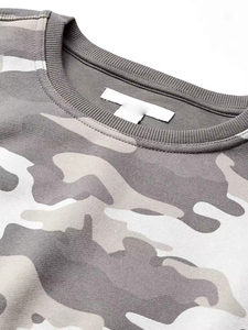 Sudadera de Camuflaje Personalizada 2025, Fabricante de Sudaderas de Algodón con Estampado de Camuflaje, Sudadera de Cuello Redondo de Alta Calidad para Hombre, de Algodón y Poliéster - Product Image 5