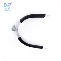 Système de support Collier de serrage Type U/Type P Support d'oléoduc Construction de tuyaux d'incendie Colliers de serrage montés sur jambe de force