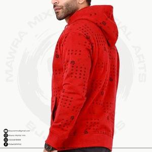 เสื้อมีฮู้ดผ้าไหมมีฮู้ดผ้าฟลีซ100% ด้านหน้าดีไซน์ดิจิตอลสีหน้าจอสำหรับฤดูหนาว - Product Image 2