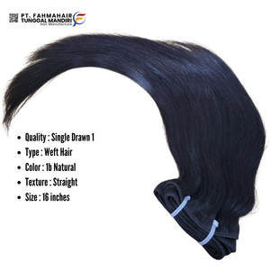 Extensiones de cabello humano de Grado Superior Natural, rizado italiano alineado con cutícula virgen 100% Indonesia - Product Image 5