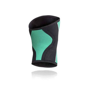 BIG TEN APPAREL Soporte de Rodilla de Spandex y Nylon, Protección Profesional, Grueso, Negro y Rojo, Manga de Compresión para Levantamiento de Pesas - Product Image 6