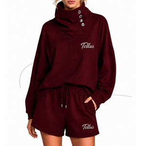 Conjunto de Chándal Personalizado para Mujer, Conjunto Deportivo para Dama, Ropa Deportiva para Mujer, Chándales Lisos para Mujer - Product Image 1