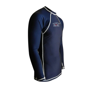 Wholesale Men Rash Guard Gym Wear <b>Long</b> <b>Sleeve</b> <b>Compression</b> <b>Shirt</b> Custom Design Fitness Training Sportswear - Product Image 3