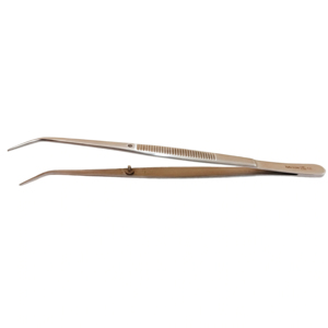 Pince à coton dentaire professionnelle en acier inoxydable, ergonomique, avec poignée antidérapante, pour les procédures d'hygiène buccale - Product Image 2
