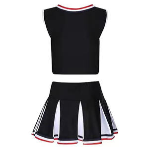 Tenue de cheerleading compétitive pour filles, confection ergonomique, tissu extensible et confortable pour les spectacles de cheerleading. - Product Image 2