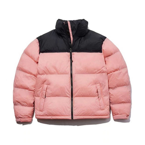 Men's <b>White</b> Cotton Filled Lightweight Hooded <b>Puffer</b> <b>Jacket</b> Stand Collar Zipper Closure Windproof Casual Winter Coat Fleece - Product Image 5