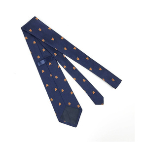 Cravate Maçonnique Royal Arch en Soie Bleu Marine Personnalisée pour Cérémonies Formelles – Vente en Gros - Product Image 2