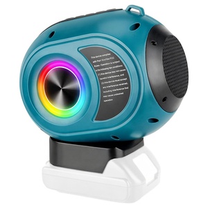 <span class=keywords><strong>Altavoz</strong></span> Bluetooth Inalámbrico para Batería <span class=keywords><strong>Makita</strong></span> de 18v, Emparejamiento TWS, BT5.3, Entrada AUX TF USB, <span class=keywords><strong>Altavoz</strong></span> Bluetooth Portátil para Fiestas en Casa - Product Image 1