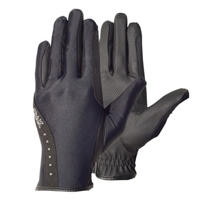 Equestrian Horse Riding <b>Gloves</b> Stylish Ergonomic Design Breathable Fabric and Strong Grip Support for Dressage Jumping - Product Image 5