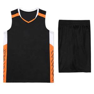 ชุดบาสเก็ตบอลกางเกงขาสั้นระบายอากาศแห้งเร็วผ้าตาข่ายระบายอากาศได้ดีดีไซน์ทีมออกแบบได้ตามต้องการ - Product Image 4
